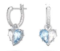 Swarovski rhodium GEMA Blue heart drop ohrringe Nürnberg (Mittelfr) - Nordstadt Vorschau