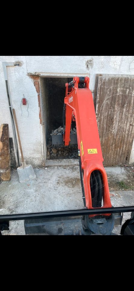 Minibagger Baggerarbeiten Mieten Kubota Gartenarbeiten in Schrobenhausen