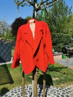 Oversize Jacke Mantel rot Größe 36 Schurwolle Nordrhein-Westfalen - Mönchengladbach Vorschau