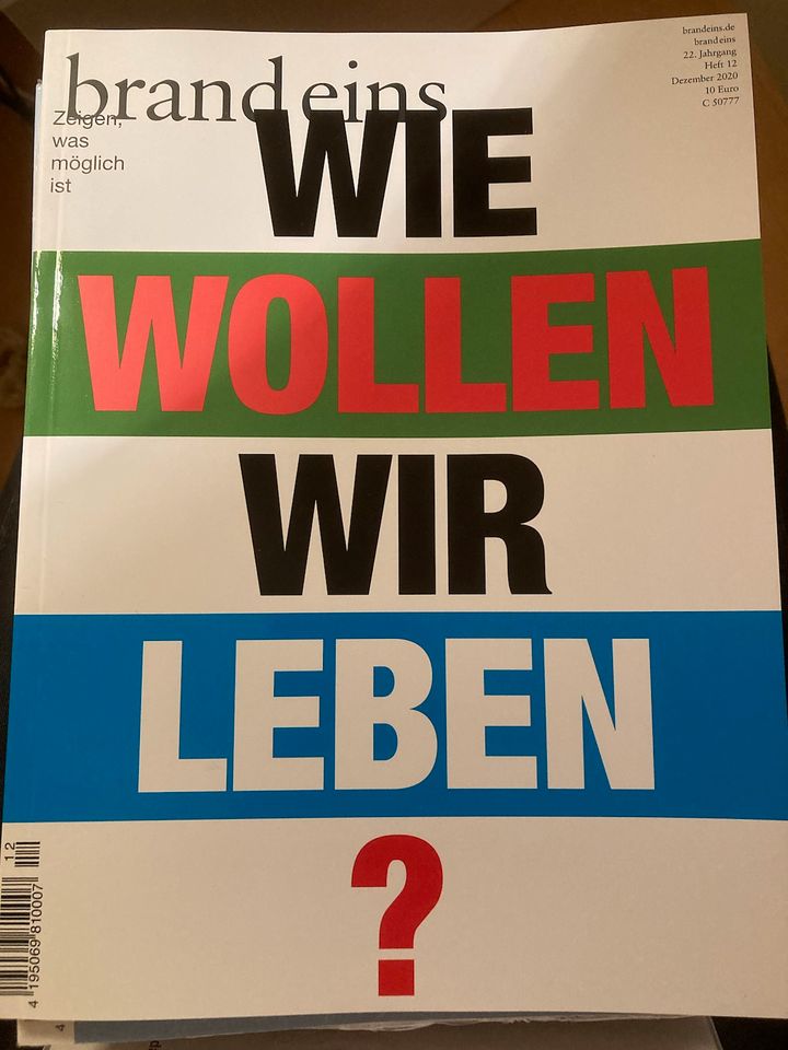 Brandeins Wirtschaftsmagazin - Heft 12/2020 in Schwarzenbruck