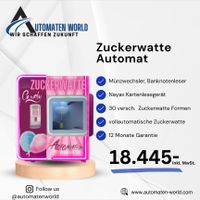 Zuckerwatte Automat Verkaufsautomat + 12 Monate Garantie Baden-Württemberg - Untermünkheim Vorschau