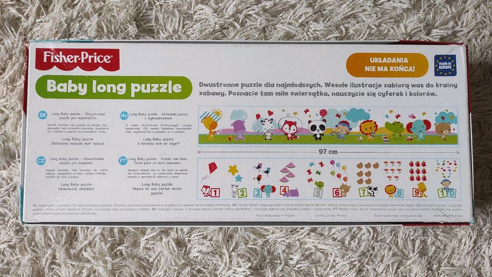 Puzzle, Länge 97 cm, Sehr große Puzzleteile in Giebelstadt