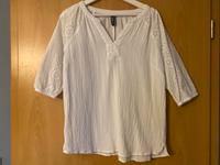 Bluse Tunika Musselin Größe 36 weiß Hessen - Haiger Vorschau