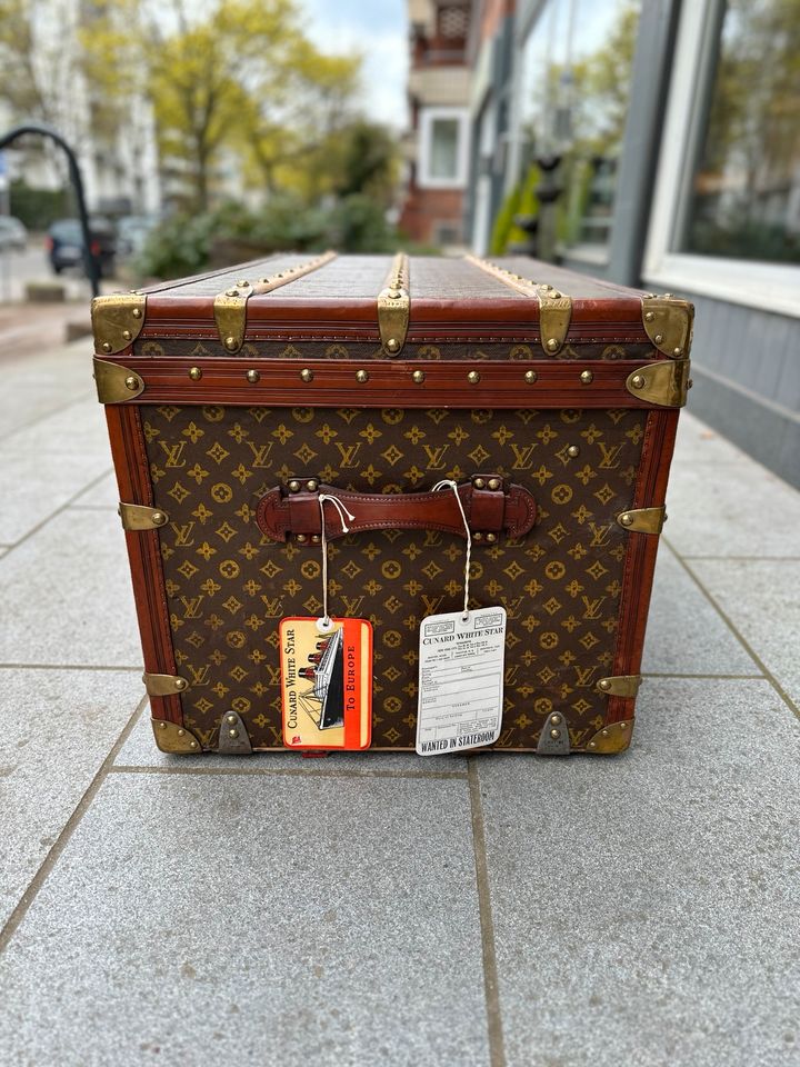 LOUIS VUITTON Truhe Malle Courier 100 Monogram Trunk Koffer in Hamburg