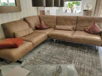 DSIGN Couch Sofa Sitzecke Leder braun Cognac Nordrhein-Westfalen - Moers Vorschau