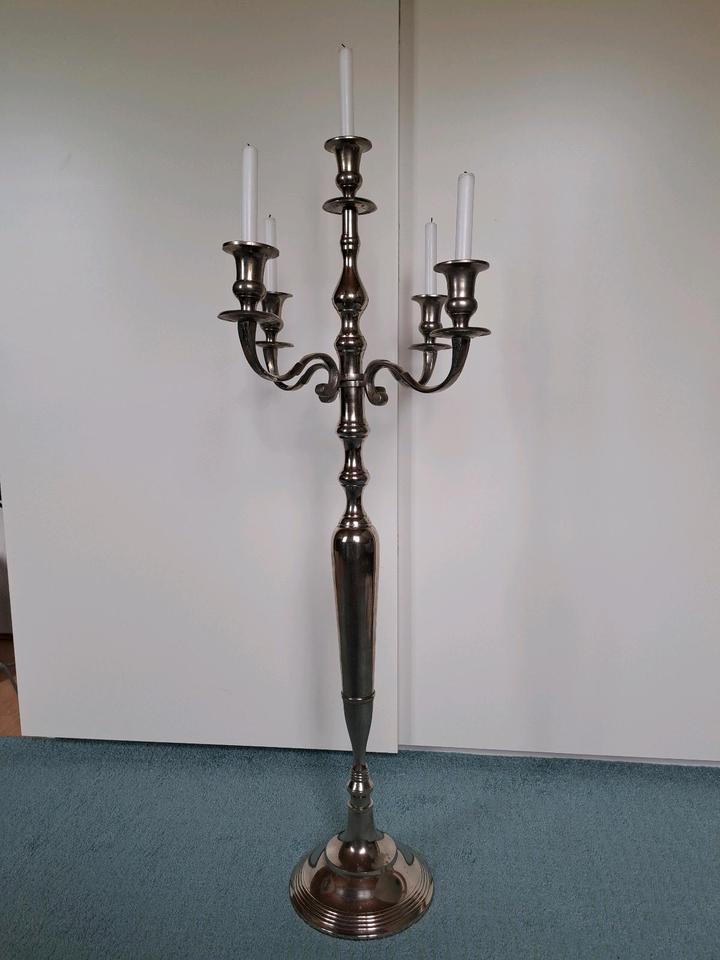 Kerzenhalter, Kerzenständer, dekoration, 5 flammig, 106 cm hoch in Bad Wurzach