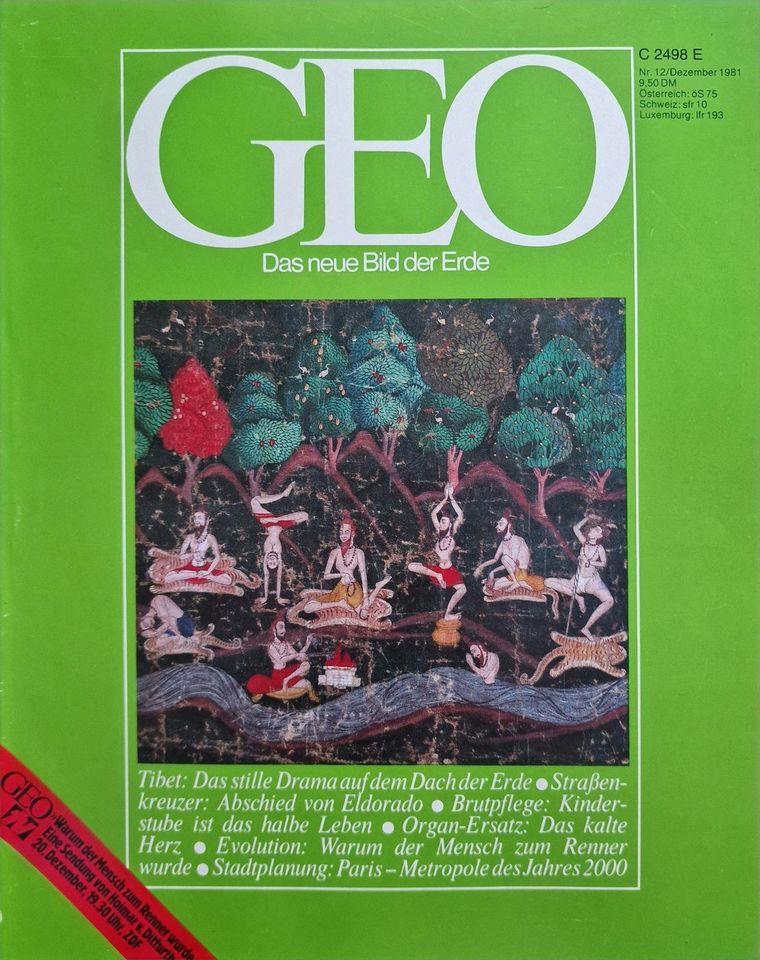 Magazin GEO  Jahr 1981 / Dez sind 2 Ausgaben Hefte / Bücher in Berlin