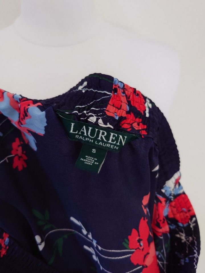 Ralph Lauren Rock blau Blumenmuster Gr. S in Bad Bevensen