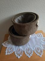 2 Stück, 2er Set Samtkörbe, Neu Sachsen - Gröditz Vorschau