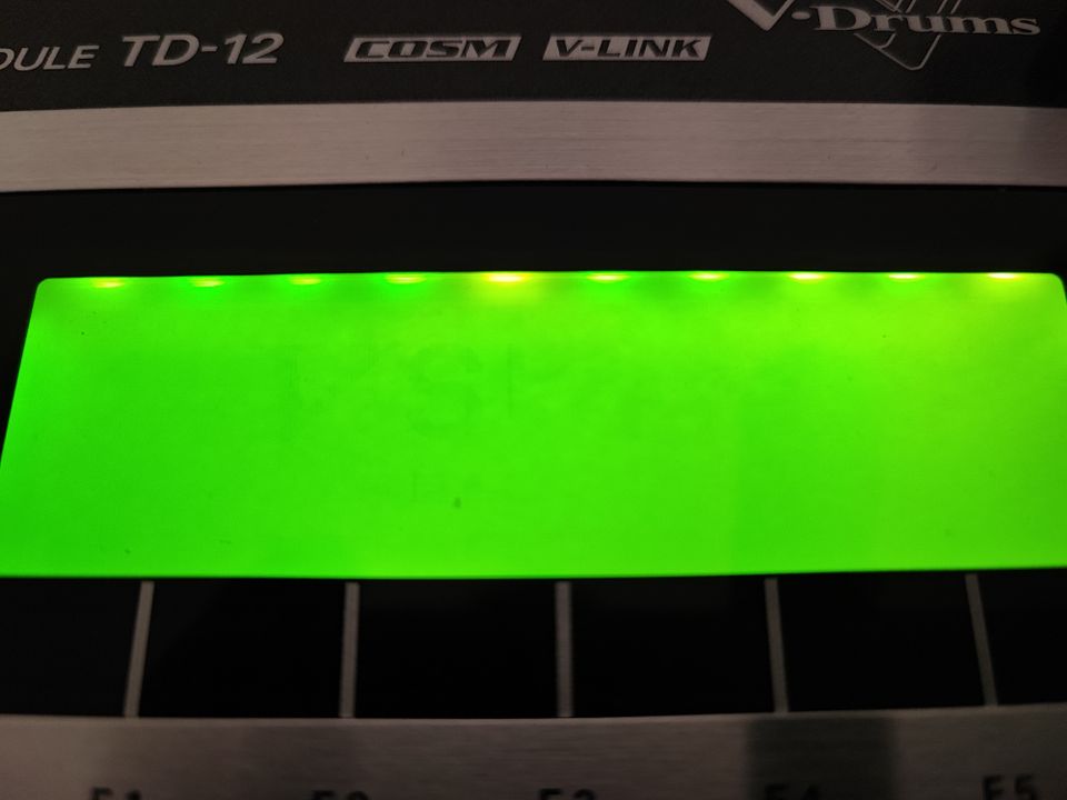 Roland TD 12 Sound Modul mit Kabel LCD-DEFEKT in Zeilarn