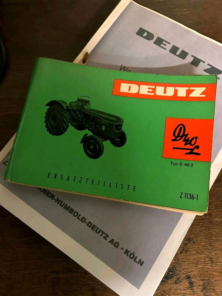 Deutz D40 Trecker Traktor Frontlader in Loxstedt