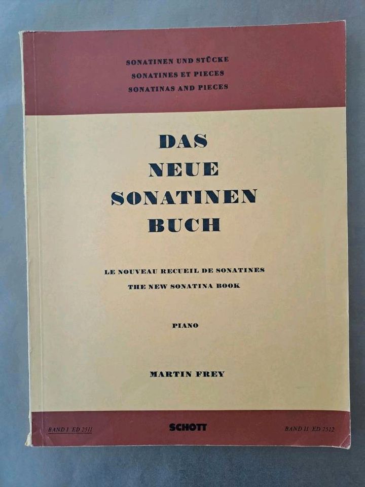 Klaviernoten : Frey - NEUES SONATINEN BUCH Bd. 1 Schott ED 2511 in Gosheim