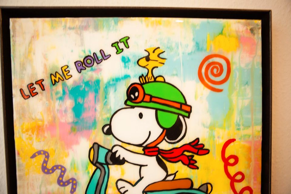 Gemälde, Street Art, Pop Art, Bilder, Picture, Snoopy, Unikat in Berlin