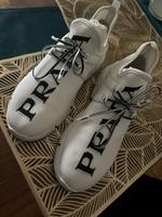 Prada Damenschuhe weiß Größe 38 Düsseldorf - Garath Vorschau