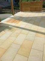 ! Terrassenplatten Bodenplatten Sandstein beige/gelb Naturstein Bayern - Coburg Vorschau