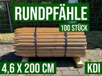 100 Pfähle Pfosten Holzpfahl Baumpfahl Rundpfahl - 4,6 x 200 cm Nordrhein-Westfalen - Lennestadt Vorschau