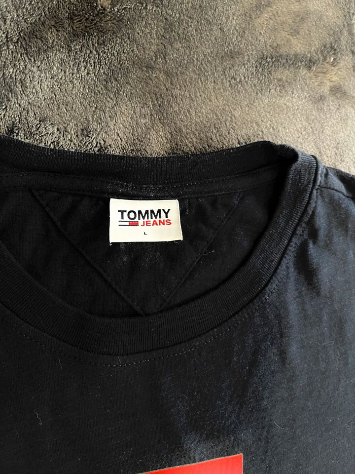 Tommy Jeans Herren T- Shirt Gr.L in Anrode