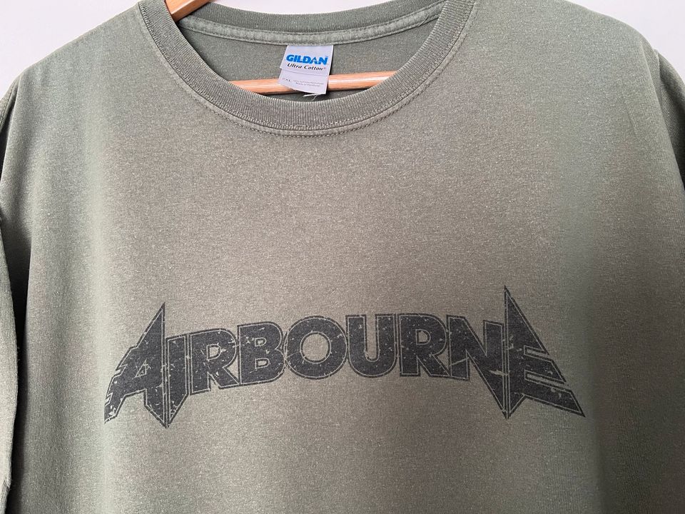 Original vintage “Airbourne” Metal Rock Band T-Shirt in Neu-Anspach