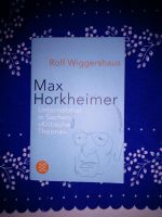 Max Horkheimer von Rolf Wiggershaus Kr. München - Riemerling Vorschau