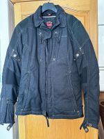 Biker Jacke v Gericke Gr. 44-46 Textil schwarz/grau Niedersachsen - Bad Salzdetfurth Vorschau