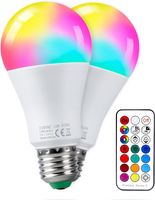 REYLAX Farbige Leuchtmittel LED RGBW Lampe E27 10W Düsseldorf - Bilk Vorschau