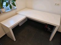 Ikea Malm Schreibtisch mit Ausziehplatte weiß 151 x 65cm Sachsen - Chemnitz Vorschau