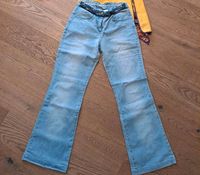 Jeans Schlag-Hose Gr. 36 Hippie Flower Power Abba 70er Karneval Nordrhein-Westfalen - Kreuzau Vorschau