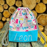 Turnbeutel mit Namen ❤️ handmade ❤️ Rucksack, Tasche für Kinder Brandenburg - Schönborn Vorschau