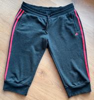 Adidas Hose Sporthose Sweat Sweathose 3/4 Damen L 42 grau pink Rheinland-Pfalz - Wickenrodt Vorschau