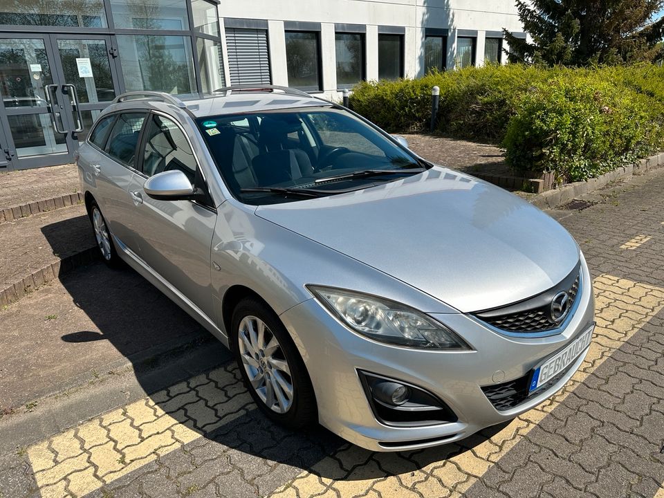 Mazda 6 1.8 BOSE TÜV-neu Tempom Klimaaut  8-fachbereift Totwinkel in Ziesendorf