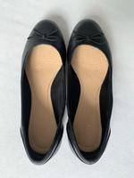 Clarks schwarze Ballerina mit Schleife Baden-Württemberg - Karlsruhe Vorschau