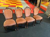 4 Stühle verziert, gepolstert mit rotem samt Rheinland-Pfalz - Neustadt an der Weinstraße Vorschau