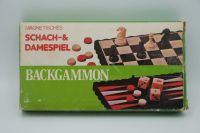 Backgammon Dame Schach Magnetisches Spiel wie neu retro vintage Niedersachsen - Wolfsburg Vorschau