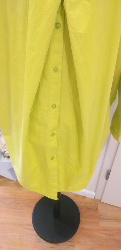 wendy trendy bluse neon gelb gr.38/40 longbluse hemdbluse in Wilhelmshaven