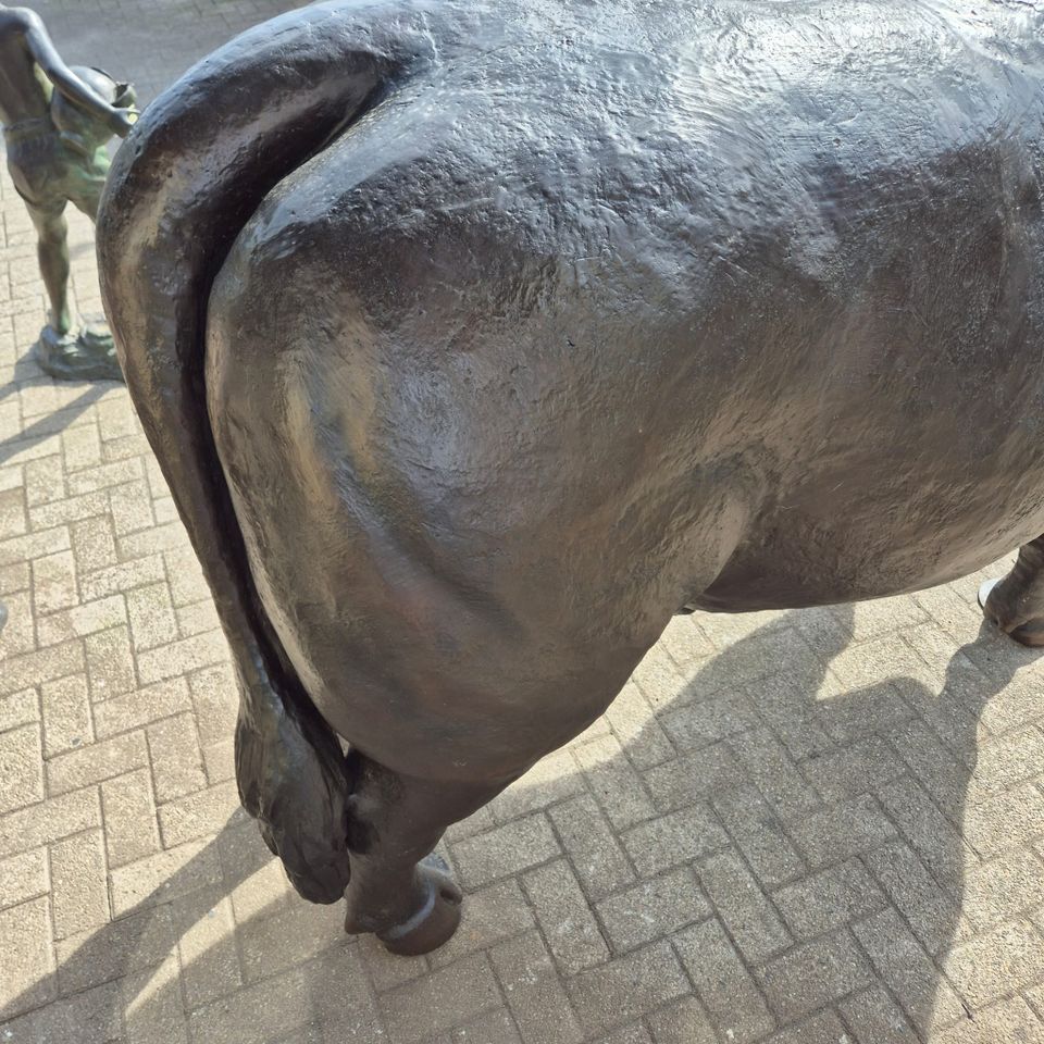 24804 Skulptur Deko-Figur Stier Bronze 1,64 m in Nordhorn