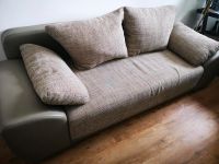 Schlafsofa/-couch in beige sandfarben Bayern - Kempten Vorschau