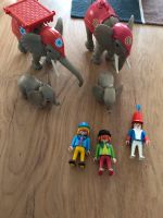 Playmobil Zirkus 2 große Elefanten +  kleine Clown Nordrhein-Westfalen - Olfen Vorschau