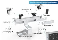 Befestigung, Montage, Halterung für  Photovoltaikanlage, pv modules, Photovoltaik, Solarmodulen Baden-Württemberg - Heidelberg Vorschau