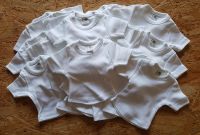 20 Mini T-Shirts weiß - Baumwolle Nordrhein-Westfalen - Velbert Vorschau