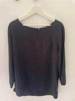 Dunkelblaue/weiss gepunktete Opus Damen 3/4 Bluse 42 Berlin - Pankow Vorschau