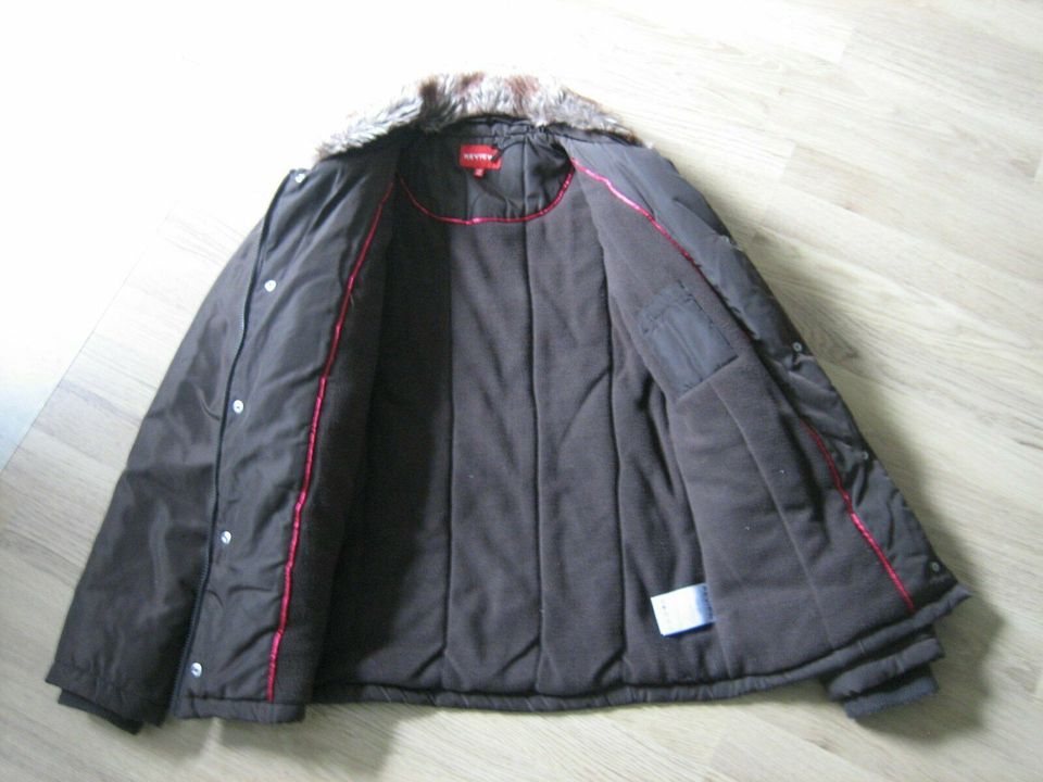 Mädchen REVIEW Winter Jacke Gr. 176 182 w NEU braun Mädchen Winte in Dorsten