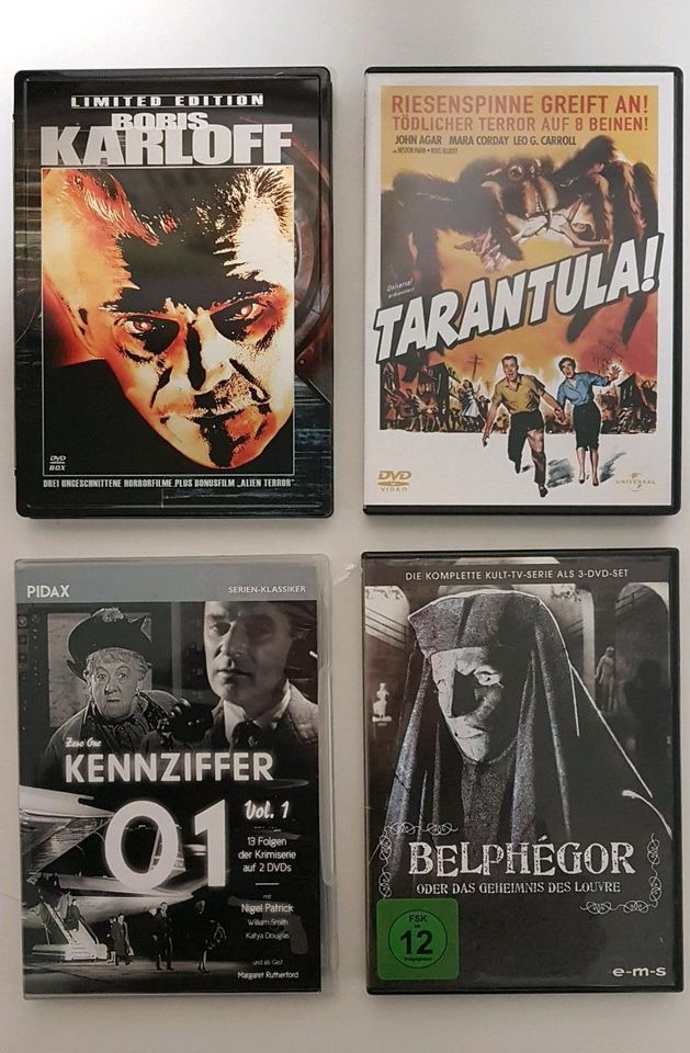 DVD's Independence Tarantula Chan Nobody Melone Karloff je 2€ in Oldenburg