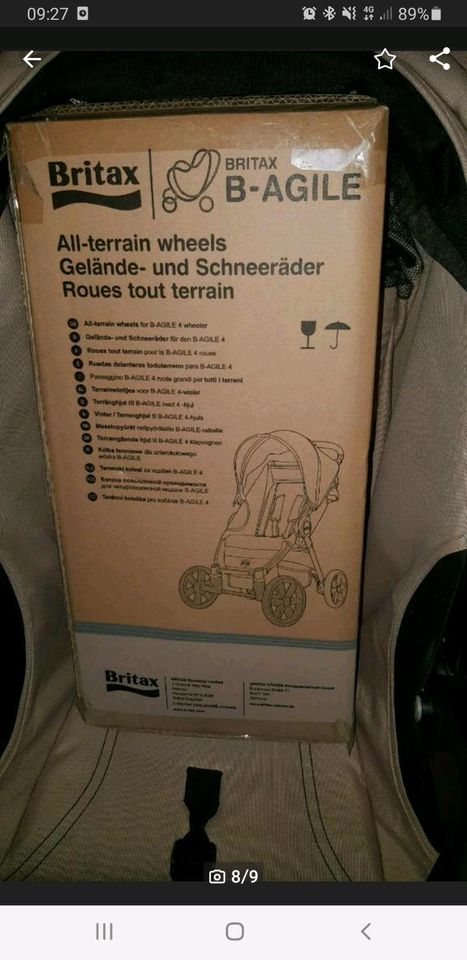 Kinderwagen, groser Buggy von Britax B-Agile in Bad Lippspringe