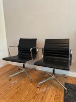 Vitra EA108 Aluminium Chair Leder schwarz München - Maxvorstadt Vorschau