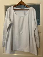 Basic-Shirt weiß Gr. 50 von bpc Bonprix Schleswig-Holstein - Kiel Vorschau
