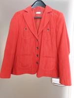 Roter Damen-Blazer in Gr. 46 von Bonita Wildleder-Optik Hessen - Weilmünster Vorschau