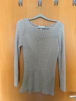 SINGH S MADAN: schlanker Pullover, Silber/grau/Glitzer-Viskose/44 Baden-Württemberg - Blaustein Vorschau