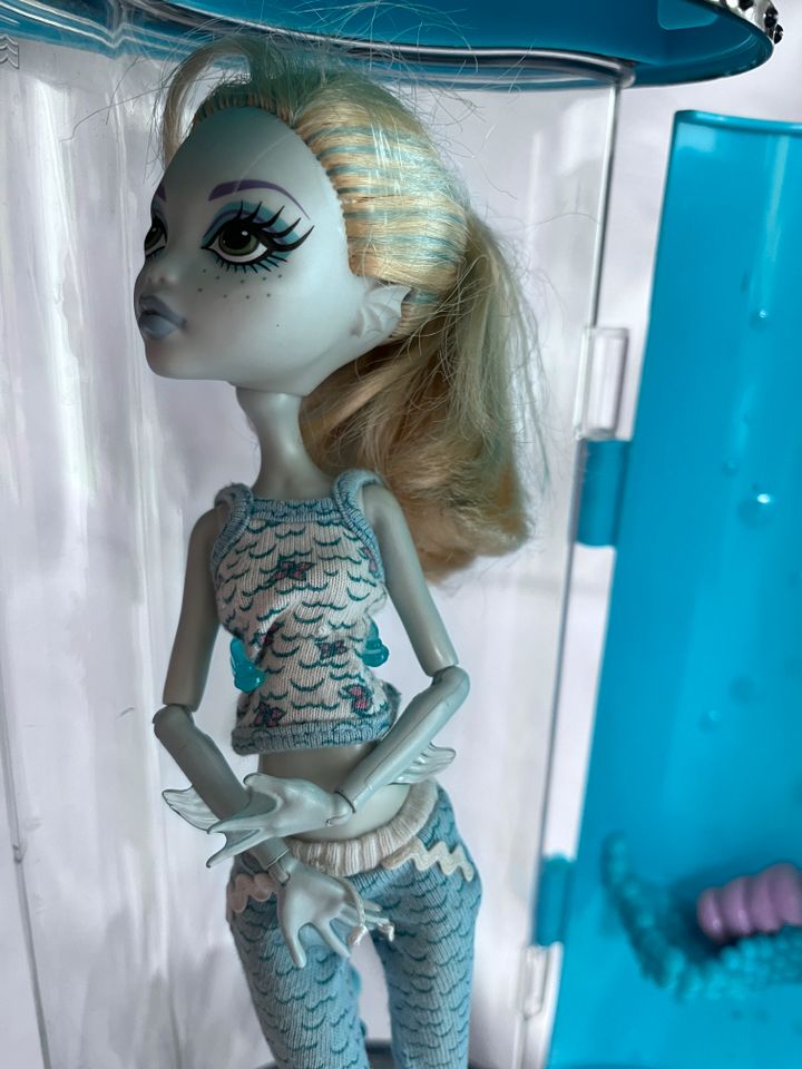 Lagoona Blue mit Wasserstation Monster High Set selten in Themar