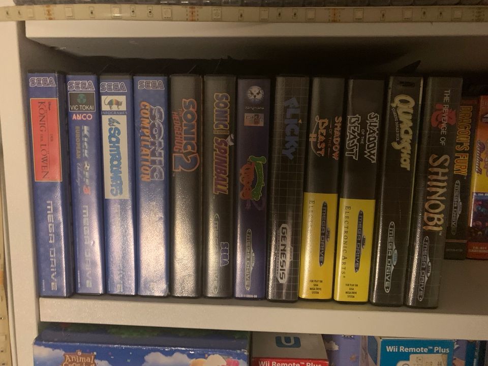 Sega Mega Drive Spiele  CIB in Ibbenbüren