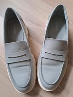 Loafer Gr. 40 - Grau - Echtleder - Neu und ungetragen Bayern - Wehringen Vorschau